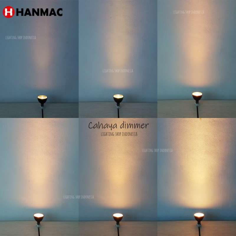 Promo H88D Lampu sorot spotlight dimmer dimmable 8w spot light Diskon 23 di Seller Mandalis