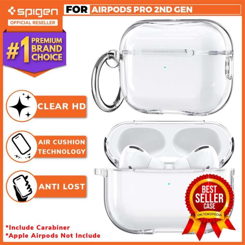 Jual Case Airpods Pro 2 Spigen Ultra Hybrid Hard Clear Cover Bumper