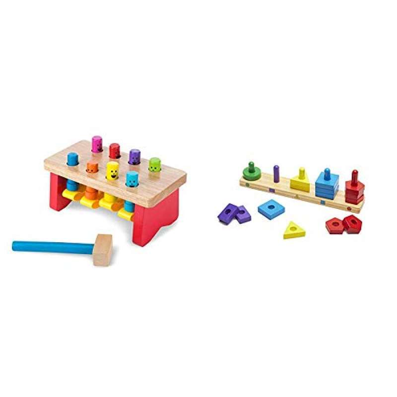 Jual Melissa & Doug Deluxe Pounding Bench The Original (Terbaik untuk