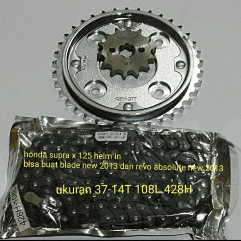 Promo Limited Gear Set Supra X 125 Fi Gear Paket Supra X 125 Fi Blade