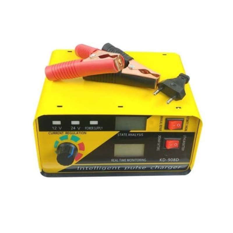 Jual Cas Aki Otomatis Charger Aki Accu Mobil Motor 240W 12V-24V 400AH