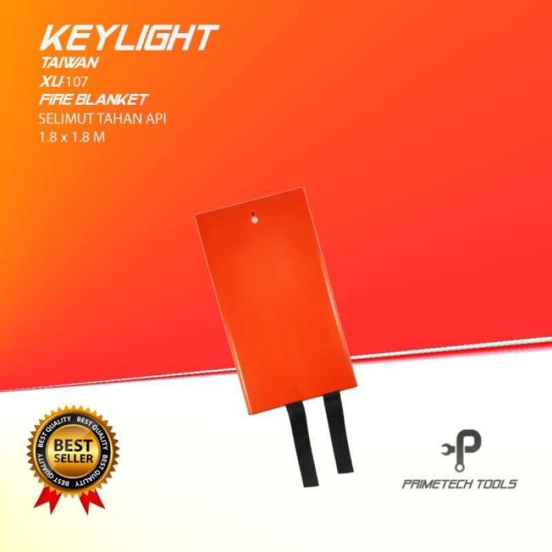 Jual Fire Blanket Selimut Tahan Api Keylight 1.8 X 1.8 M Xu107 Taiwan