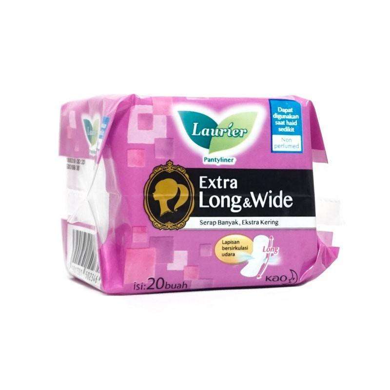 Jual Laurier Extra Long&wide Isi 20 Pantyliners Non Perfumed Di Seller Rojamart_dailyneeds