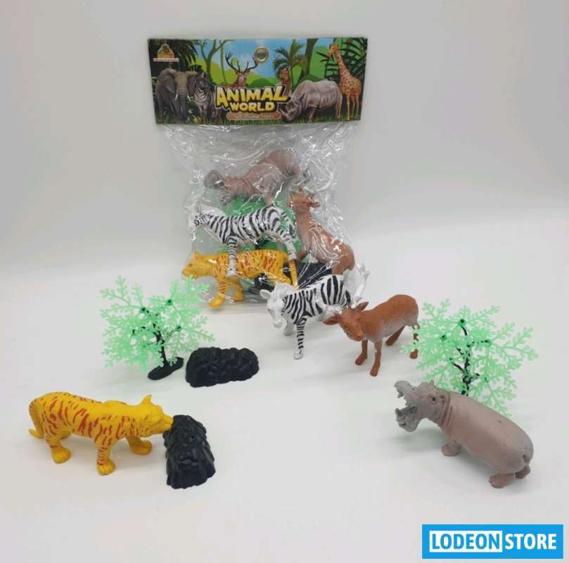 Jual Mainan Anak Binatang Hutan - Hewan Ternak - Kebun Binatang - Seri ...