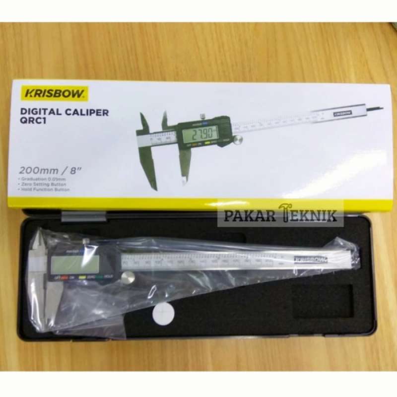 Promo Krisbow Digital Caliper /Jangka Sorong/Sigmat 200mm/8 QRC1