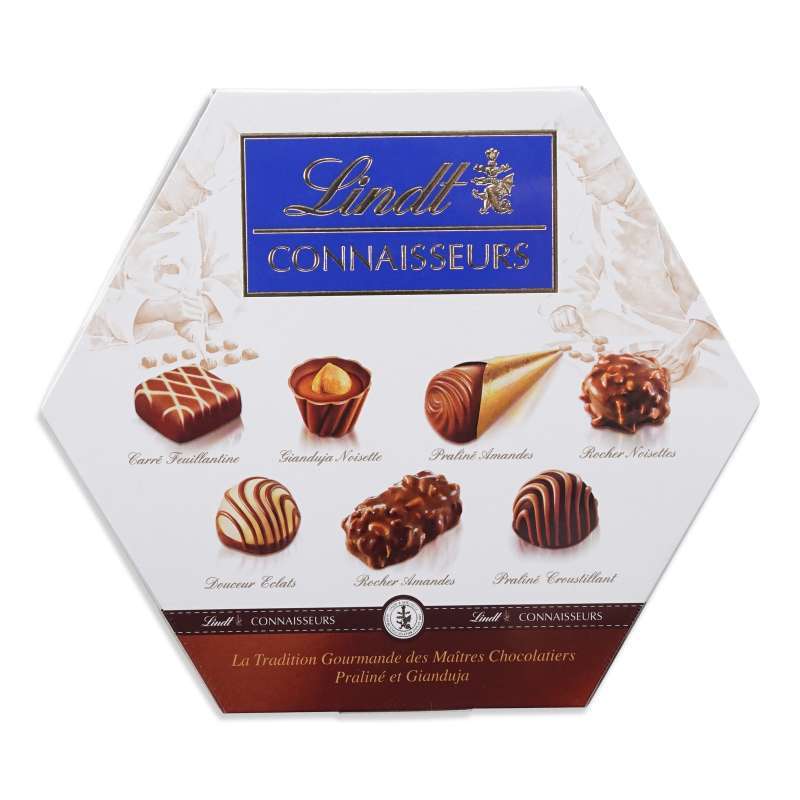 Jual Lindt Chocolates Connaisseur Assorted Praline 271g di Seller