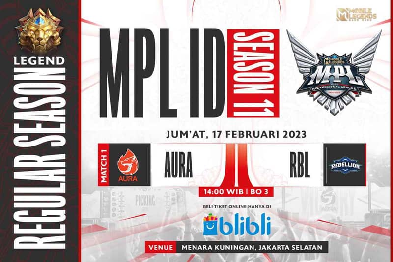 Cek Jadwal MPL Season 11 Lengkap Di Sini! Blibli Friends