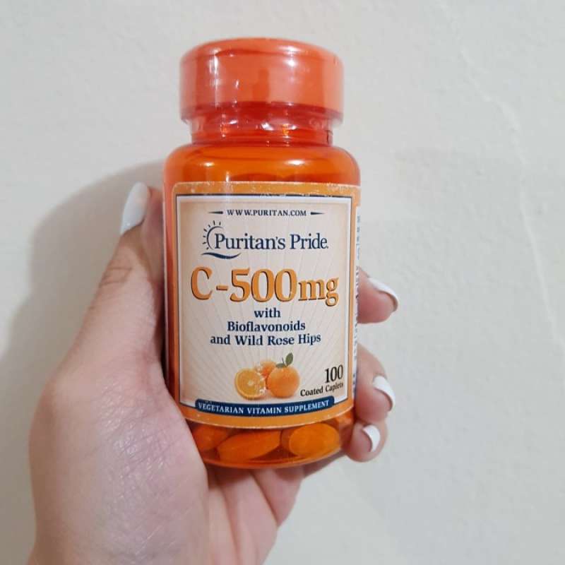 Promo PURITAN PURITAN'S PRIDE VITAMIN VIT C 500 MG 500MG 100 CAPS