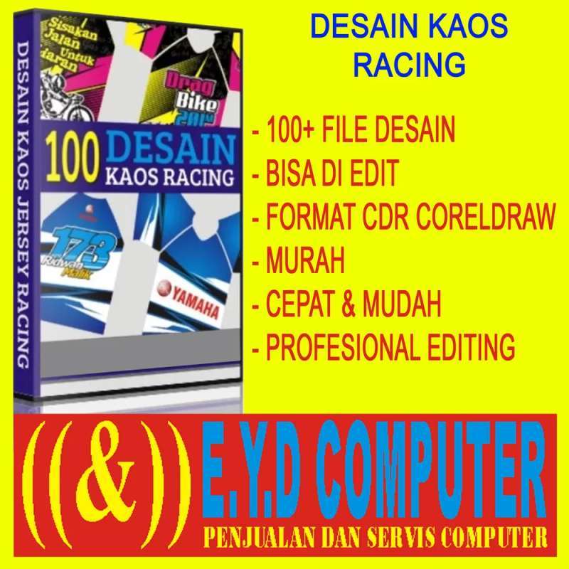 Jual DESAIN TEMPLATE KAOS RACING JARSEY FULL PR   INT EDITING CORELDRAW di