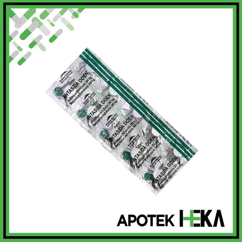 Jual Antasida Doen Kimia Farma Strip isi 10 Tablet Obat Lambung di