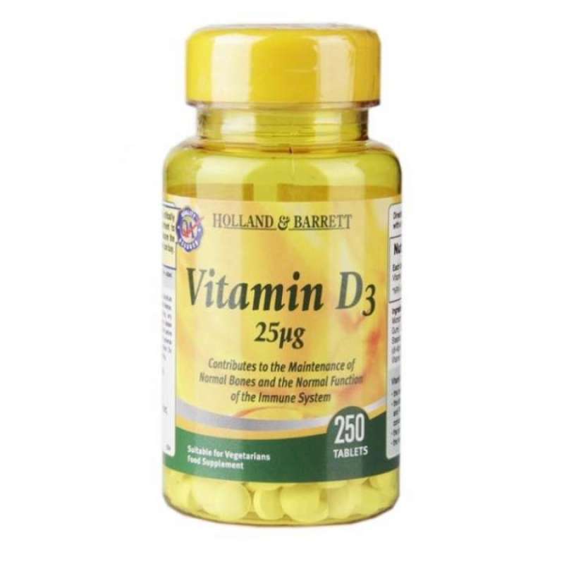 Jual Holland & Barrett Vitamin D3 250 Tablets Di Seller Anes Medika