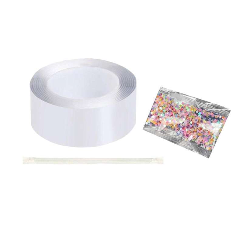 Promo Blow Bubbles Balloons Sided Tape Creative Two Sided Adhesive 2mmx3cmx5m Diskon 33 di
