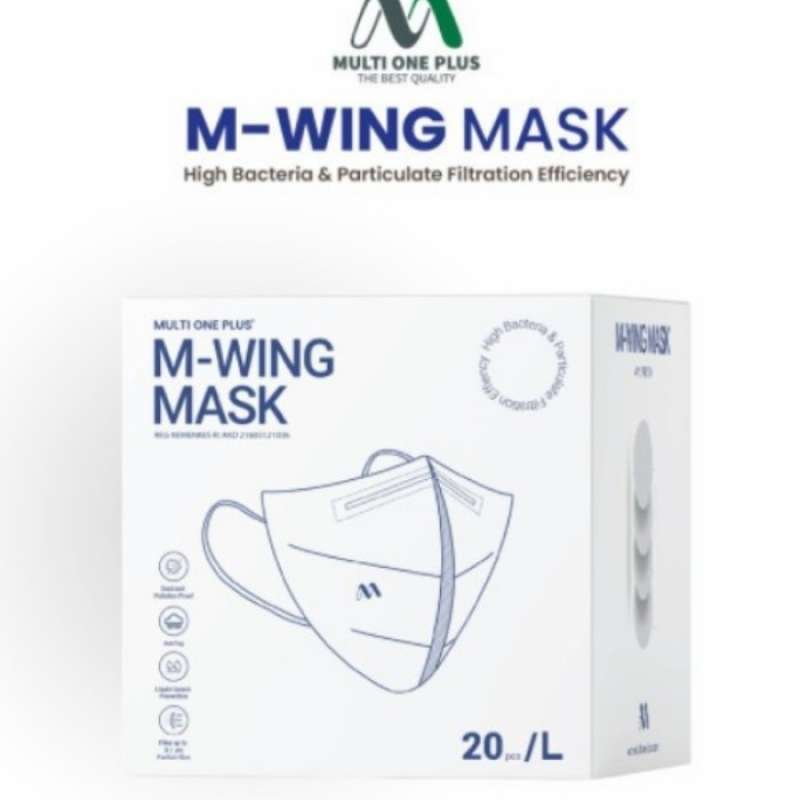 Promo Masker KN95 Surgical Multi One Plus 4Ply MWing Mask Medis