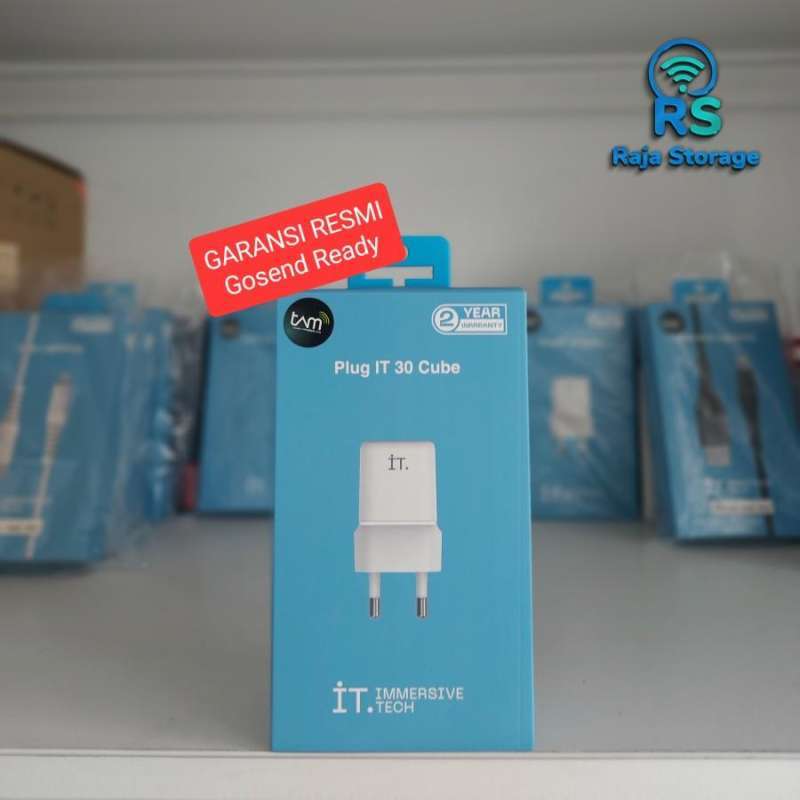Jual It Plug 30 W Cube Charge Kepala Charger 30w Fast Charging iPhone