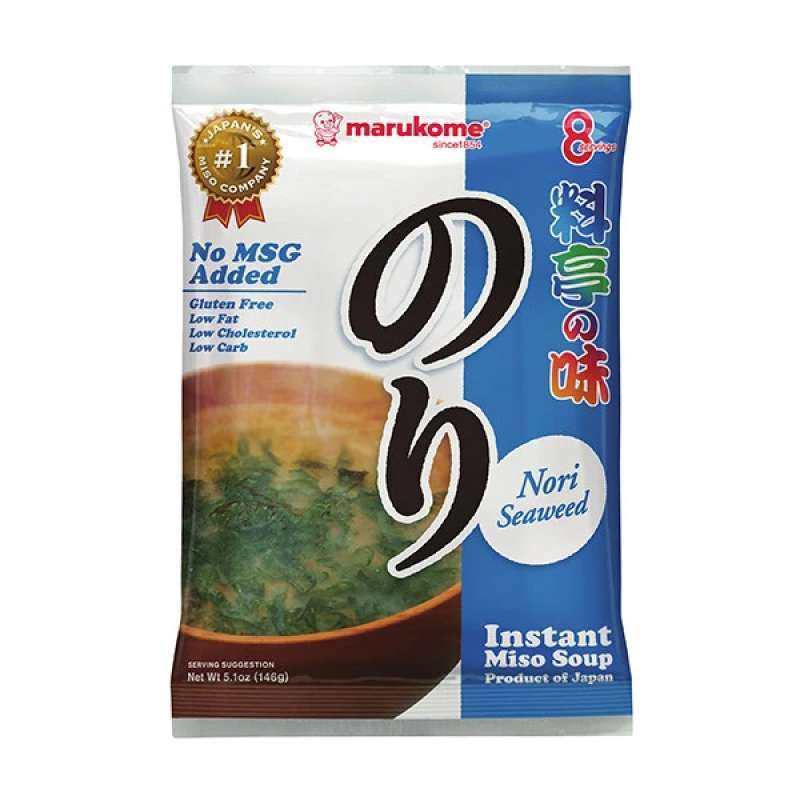 Jual Marukome Miso Soup Nori Seaweed [146 g] di Seller Papaya Fresh