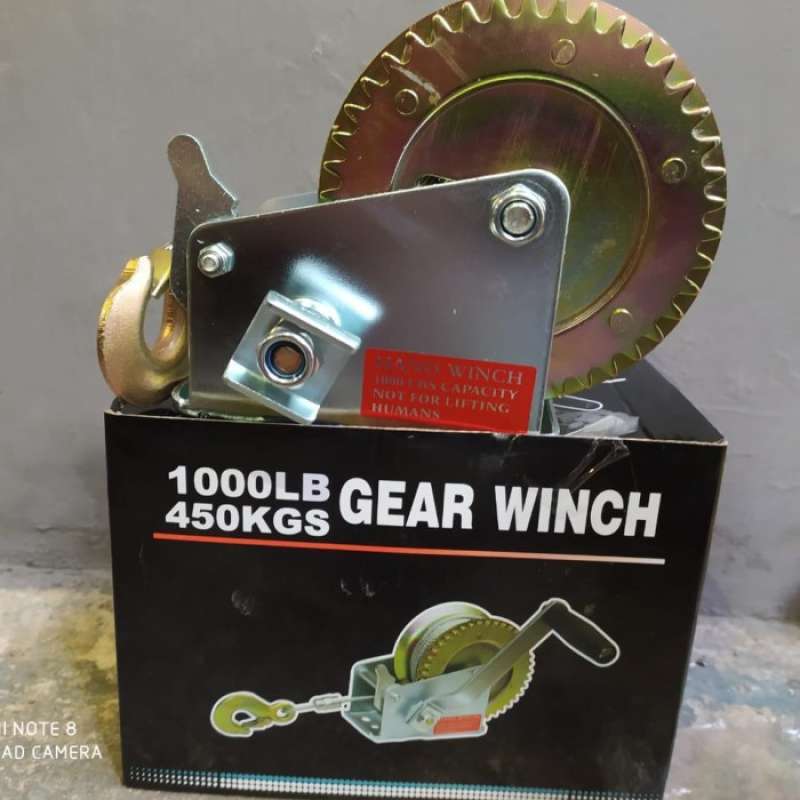 Jual Hand Winch Kerekan Manual 1000 Lbs 450 Kgs Di Seller Vexana Jaya