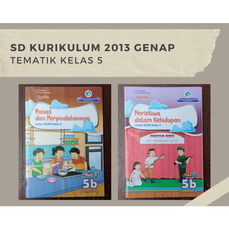 Promo Buku Tematik (kartika) _ Sd Kelas 5 Tema 6 7 8 9 _ Genap K13 ...