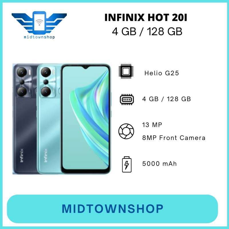 Jual Infinix Hot 20i 4/128 (garansi Resmi) Di Seller Midtownshop ...