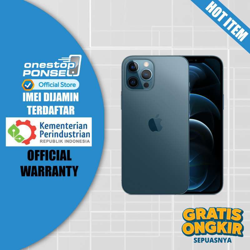 Jual Apple iPhone 12 Pro Max 256GB - Garansi Apple Internasional Online