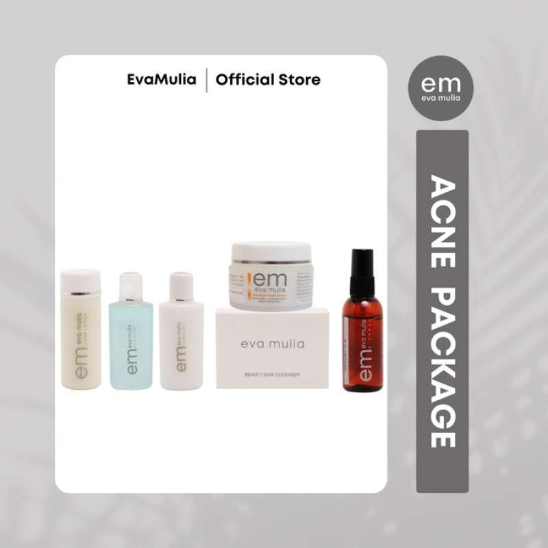 Jual Eva Mulia Acne Skin Package Paket Kulit Berjerawat Di Seller