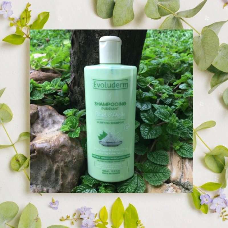 Jual Evoluderm Purifying Shampoo Oily Prone Hair Rambut Berminyak di