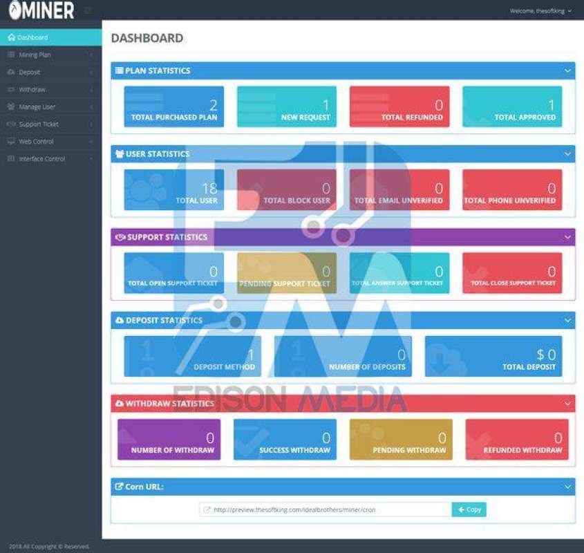 Jual Source Code MINER - Cloud Mining Platform di Seller P-Store Net ...