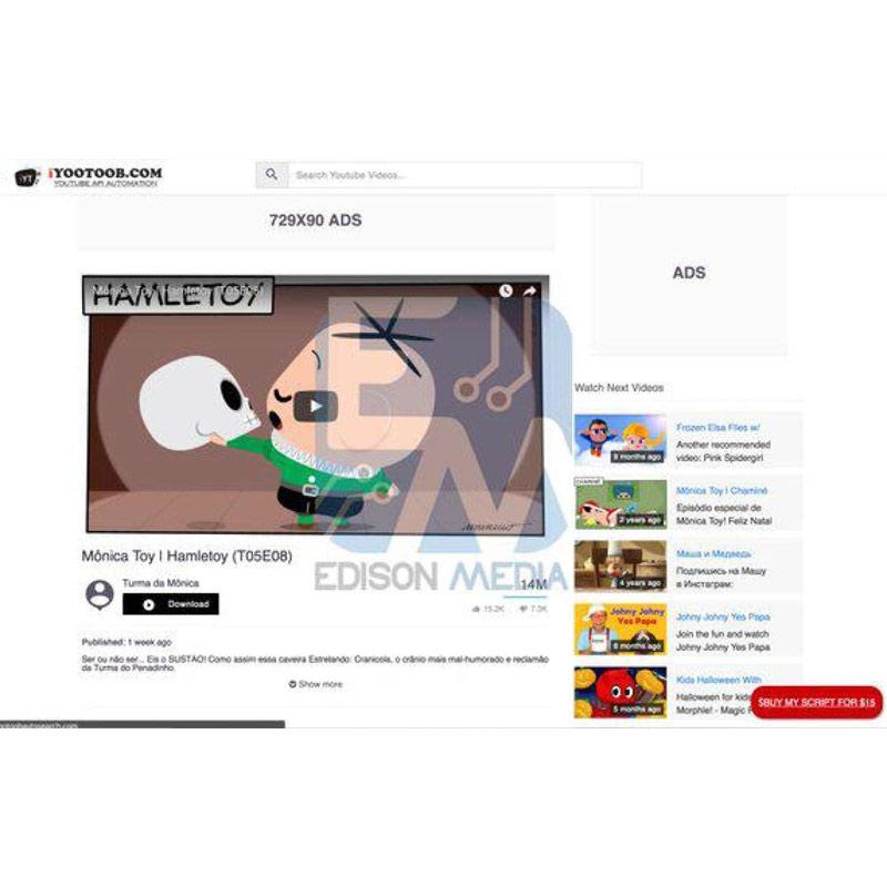 Jual Source Code Aplikasi Video Seperti Iyootoob Youtube Api Automation ...