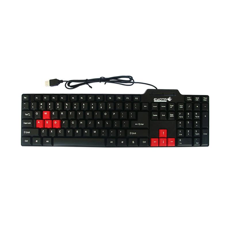 jual eyota kb 880 multimedia keyboard usb hitam jual eyota kb 880 multimedia keyboard usb hitam