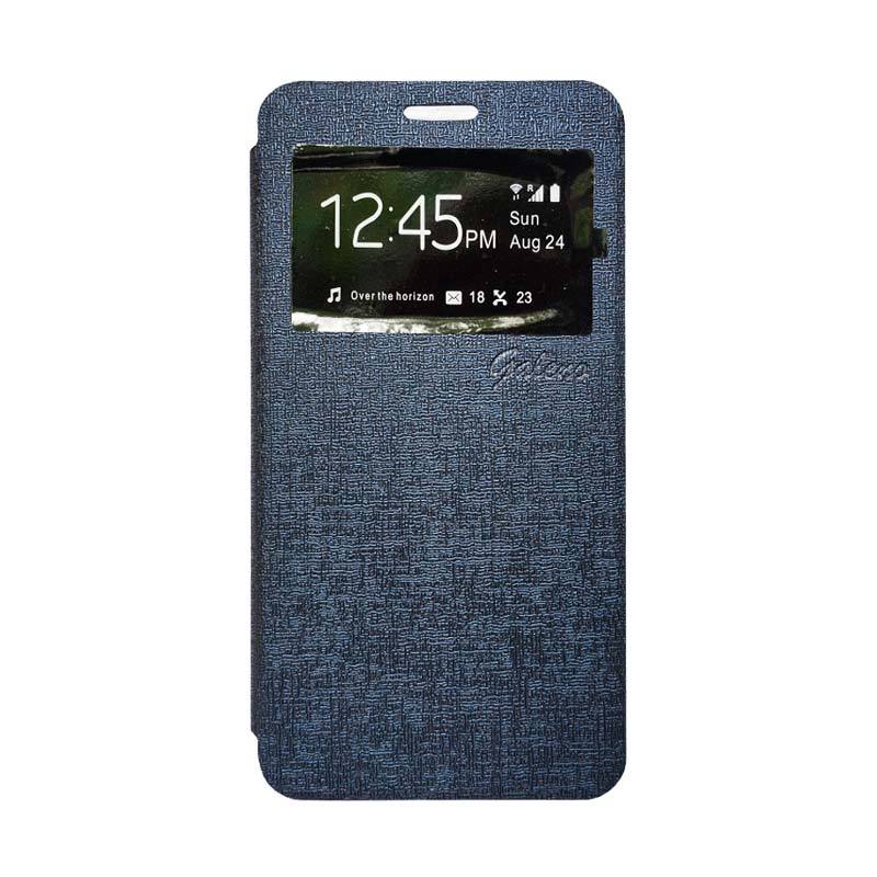 Jual Galeno Flip Cover  Casing for Andromax R2 Biru  