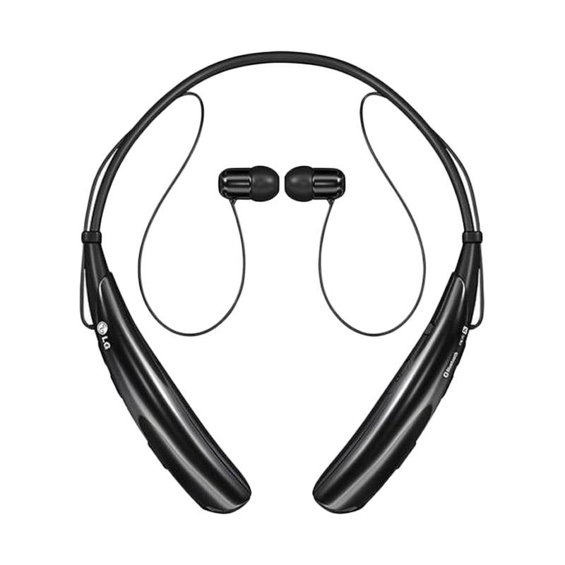 Jual LG Tone HBS 730 Bluetooth Stereo Headset Hitam FREE MEMORY