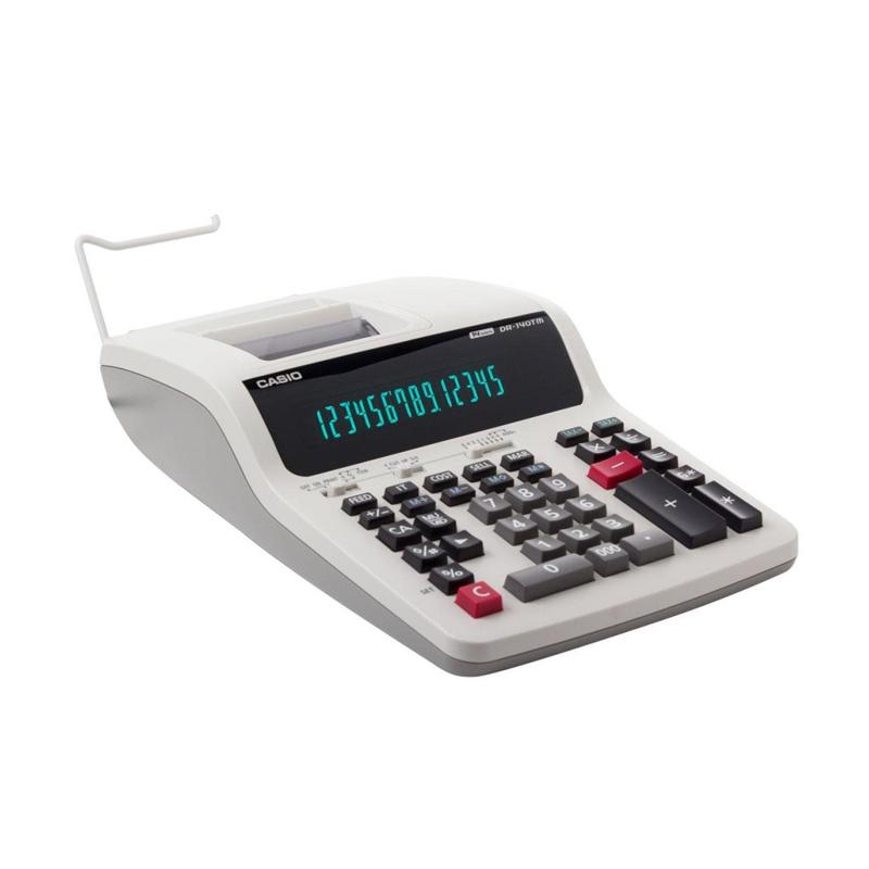 Promo Casio Dr140tm Kalkulator Printing Putih Diskon 10 Di Seller