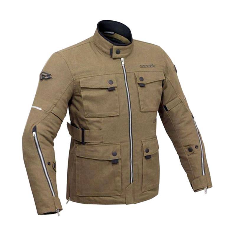Jual Contin Porjo Casual Jaket Motor - Khaki Online