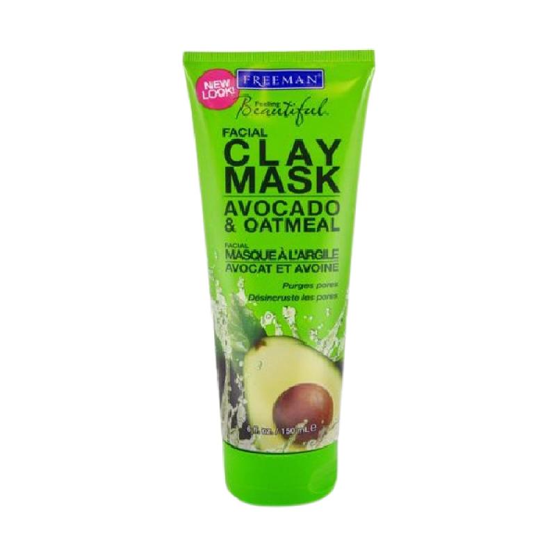 jual freeman avocado and oatmeal clay mask masker jual freeman avocado and oatmeal clay mask masker