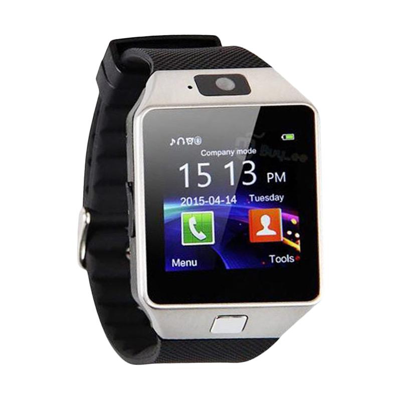 Jual Xwatch DZ09 U9 Smartwatch - Black Silver Online