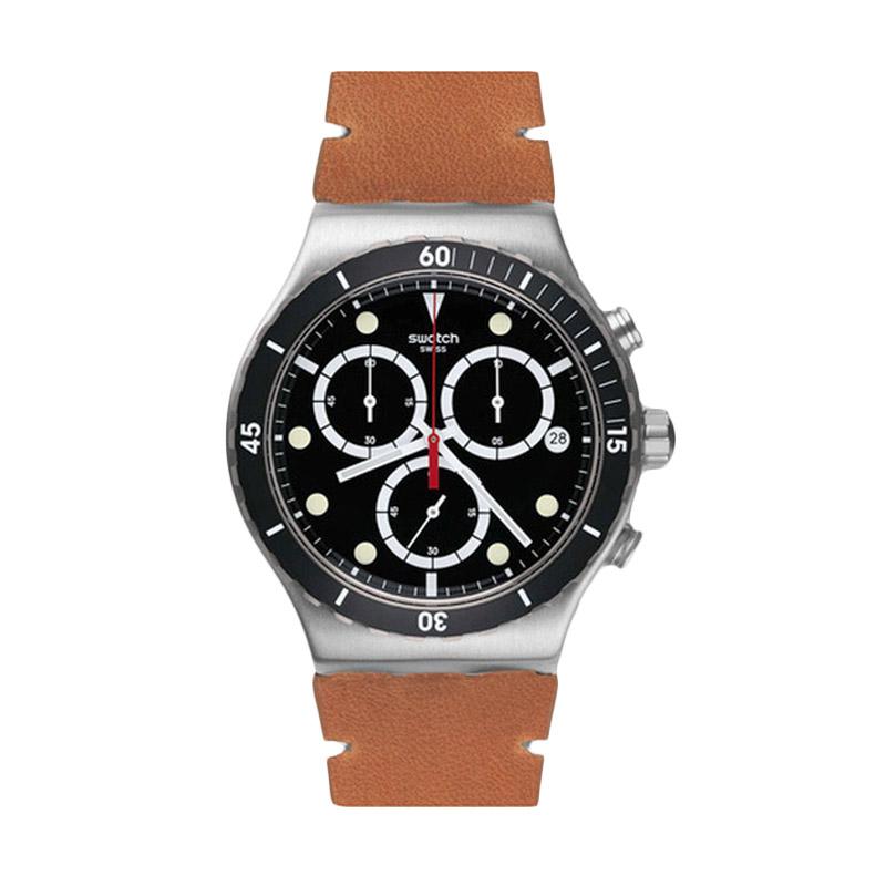 jual swatch yvs424 jam tangan pria brown black jual swatch yvs424 jam tangan pria brown black