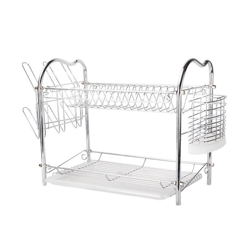 Jual HAUZ Basila Dish Rack Rak  Cuci Piring  2 Layer 