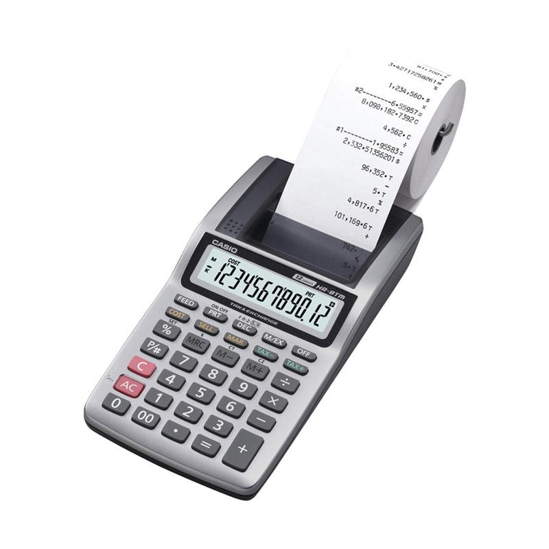 Jual CASIO HR8TM Kalkulator Printing Putih di Seller PRIMASAKTI ATK