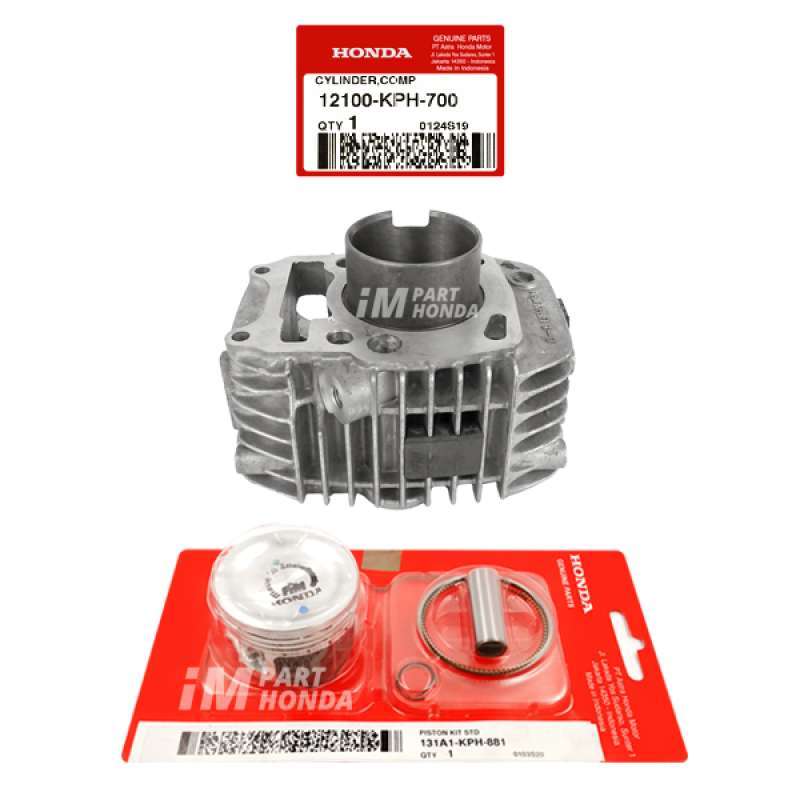Jual AHM 12100KPH700 131A1KPH881 Blok Seher & Piston Kit STD Supra
