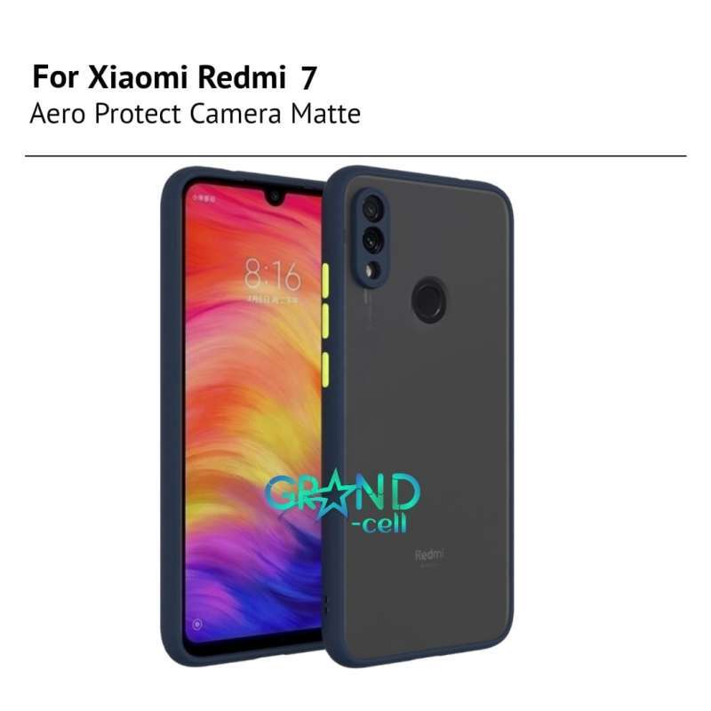 Promo Case hp Matte doft for XIAOMI REDMI 7 With Lens