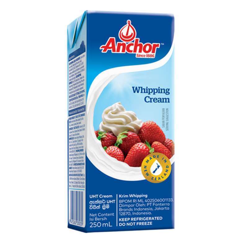 Jual Anchor Whipp Cream 250 Ml Halal di Seller Hypermart East Coast Center Official Store