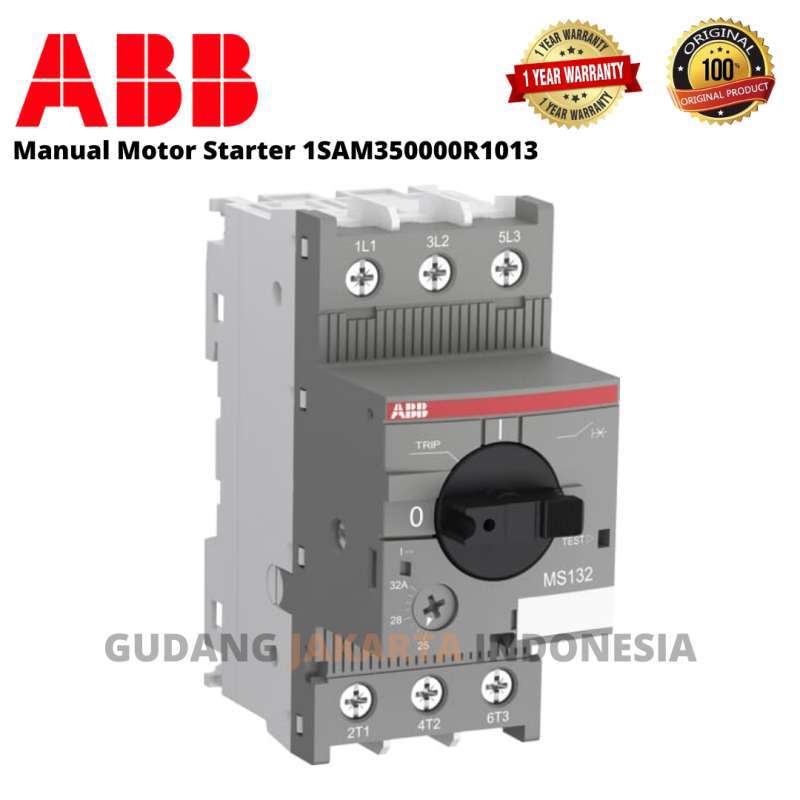 Jual ABB MS132-20 Manual Motor Starter 1SAM350000R1013 di Seller GUDANG ...