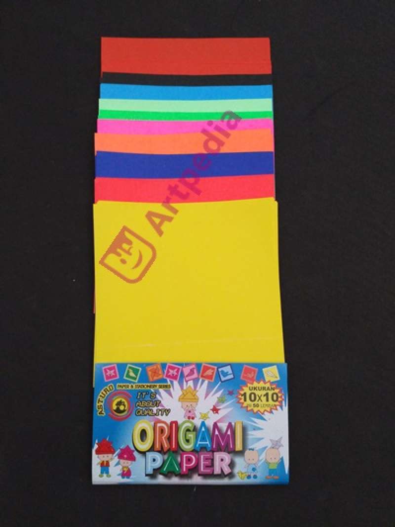 Jual Asturo Origami Paper Kertas Origami Kertas Lipat Ukuran 10x10