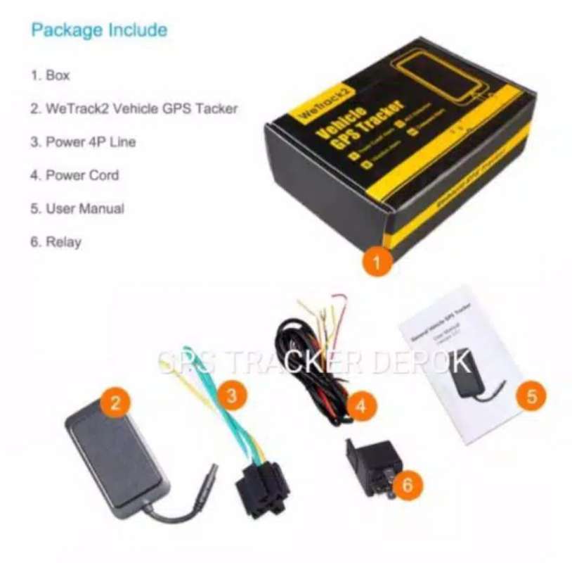 Jual gps tracker wetrack2/et200 bisa matikan mesin jarak jauh di Seller