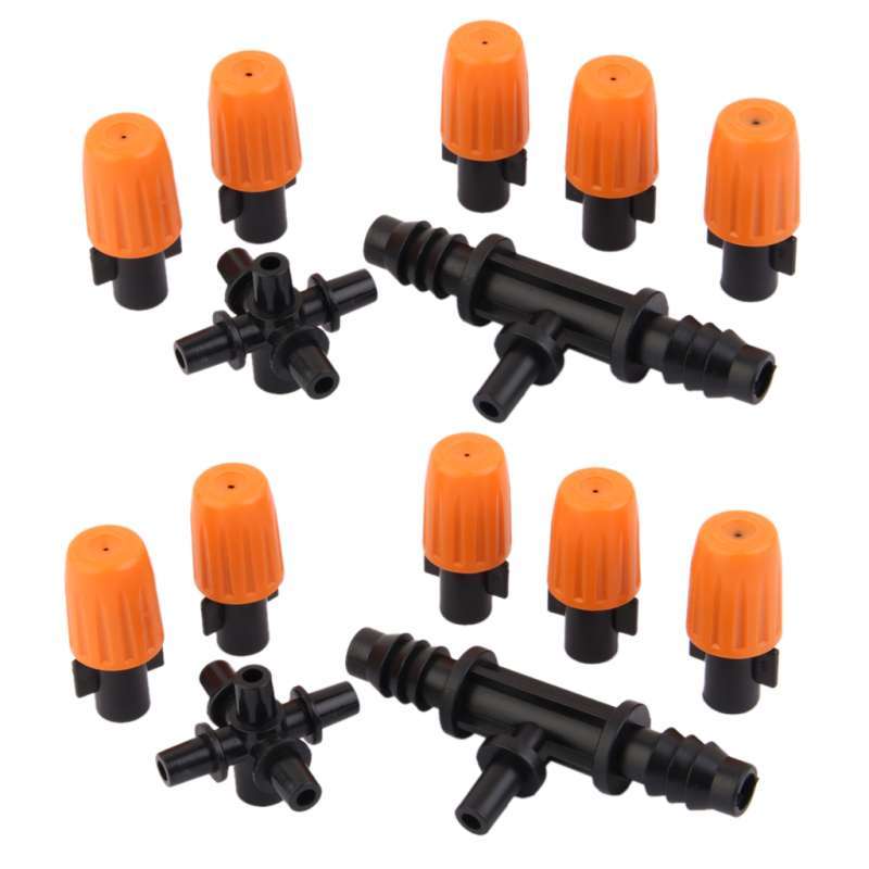 Promo 2Sets Sprayer Sprinkler Heads Nozzle Replace for Misting Watering
