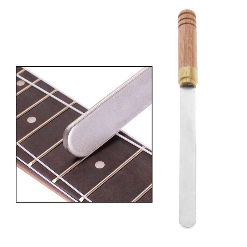 Jual Guitar Double Edge Fret File Fretboard Leveling Tool Kit for Bass