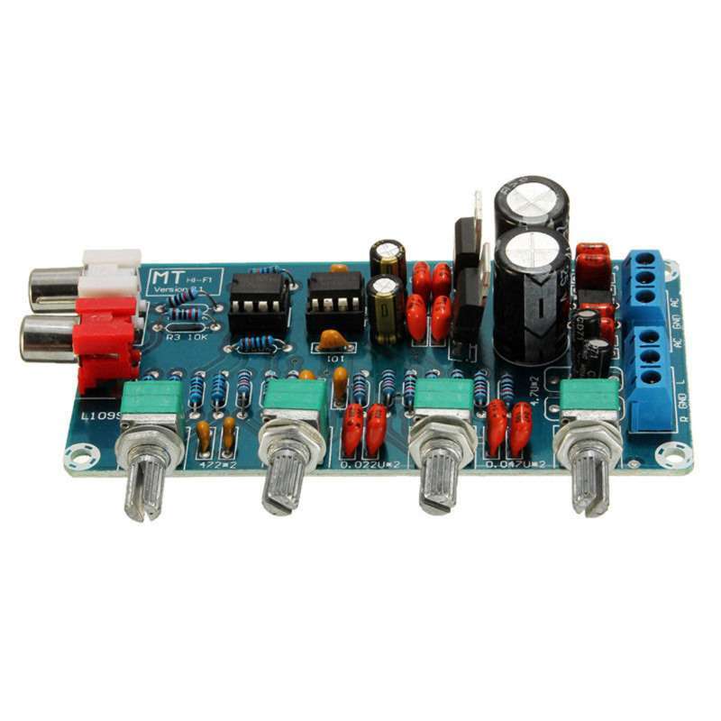 Jual NE5532 OP-AMP HIFI Amplifier Volume Tone EQ Control Board ...