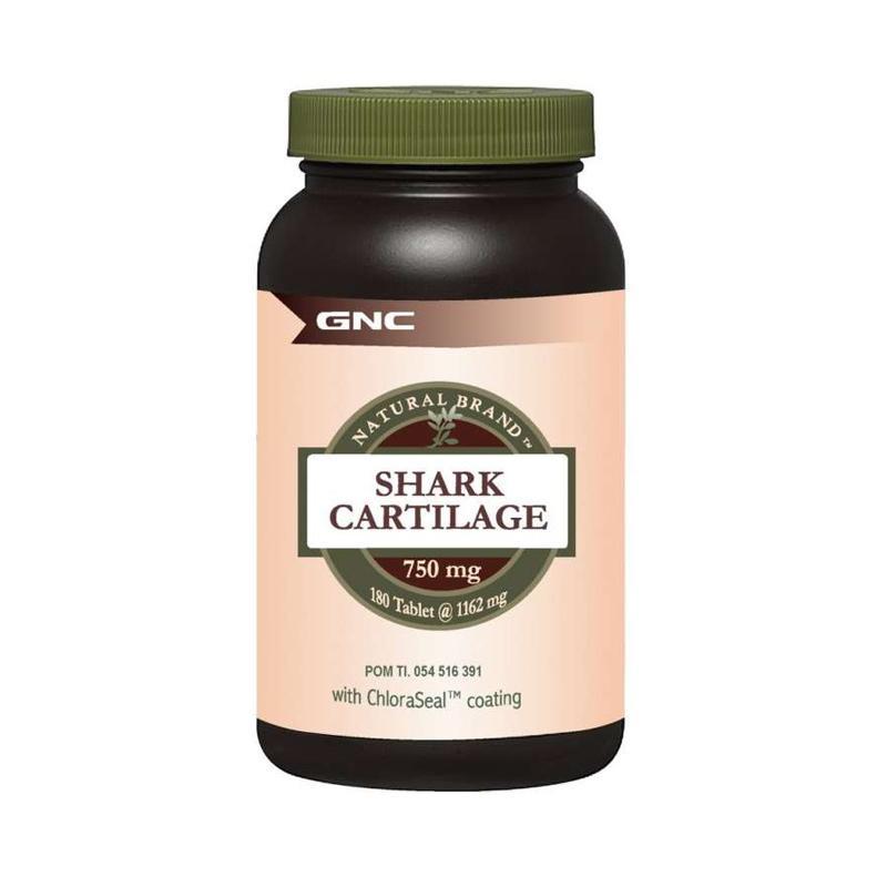 Jual Gnc Natural Brand Shark Cartilage 750 Mg Protein Calcium Kalsium