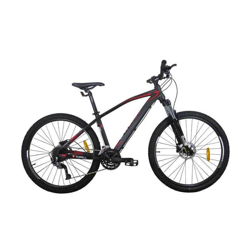 Jual THRILL Vanquish 1 0 AG Sepeda MTB Hitam 27 5 Inch Jual THRILL Vanquish 1 0 AG Sepeda MTB Hitam 27 5 Inch