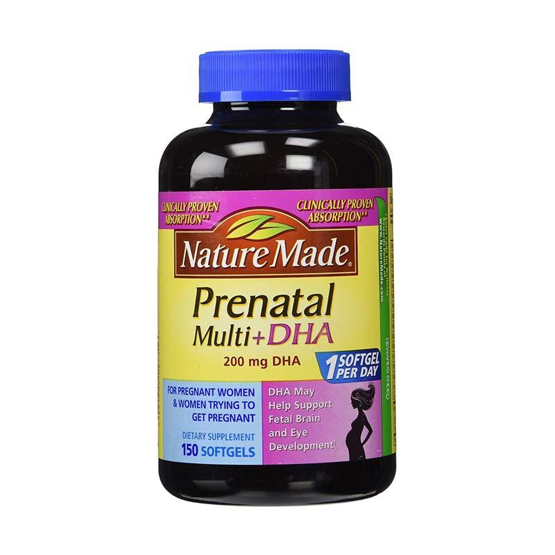 jual nature made prenatal multi dha multivitamin 200 mg 150 softgels harga jual nature made prenatal multi dha multivitamin 200 mg 150 softgels harga
