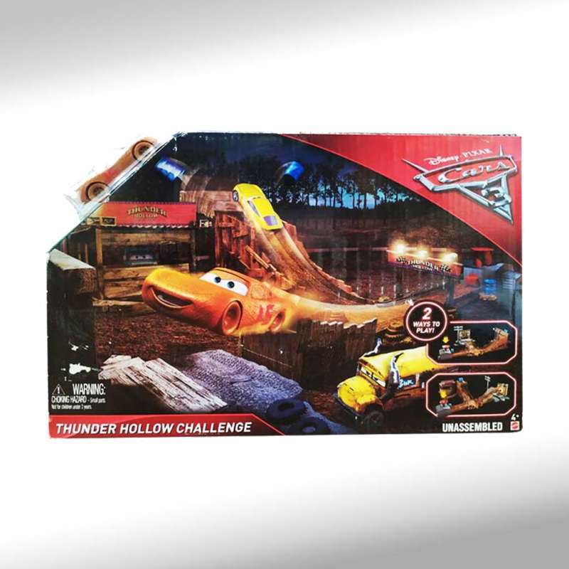 Jual Disney Cars 3 Thunder Hollow Challenge Playset Lighting Mc Queen